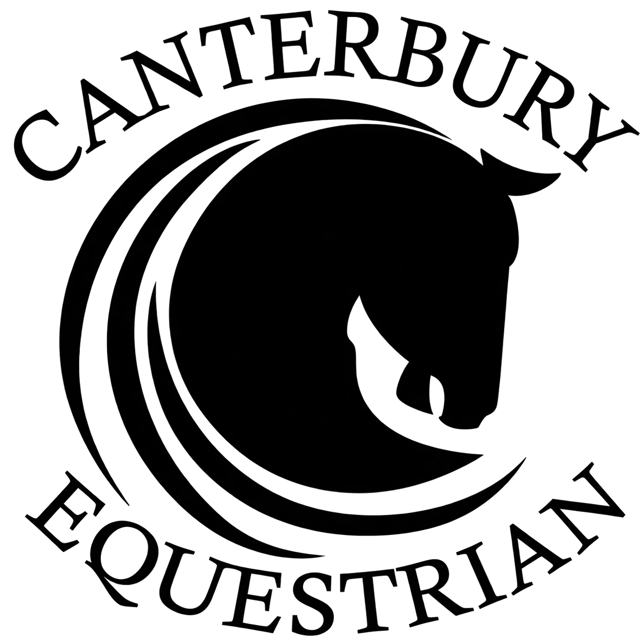Canterbury Equestrian logo position